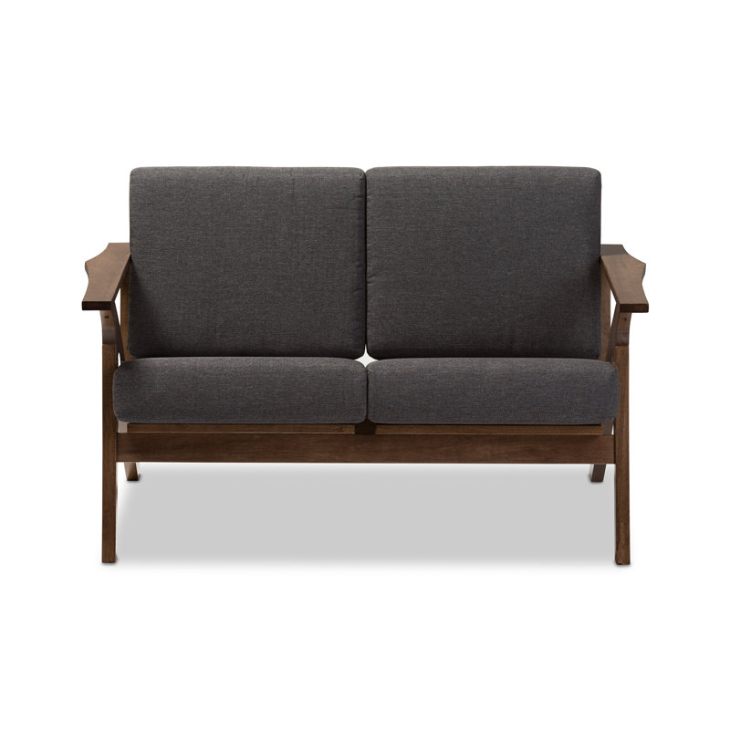 Wholesale Interiors Leyton MidCentury Modern Loveseat & Reviews Wayfair